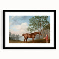 Pumpkin with a Stable Lad by George Stubbs - Romanticism Art Print
