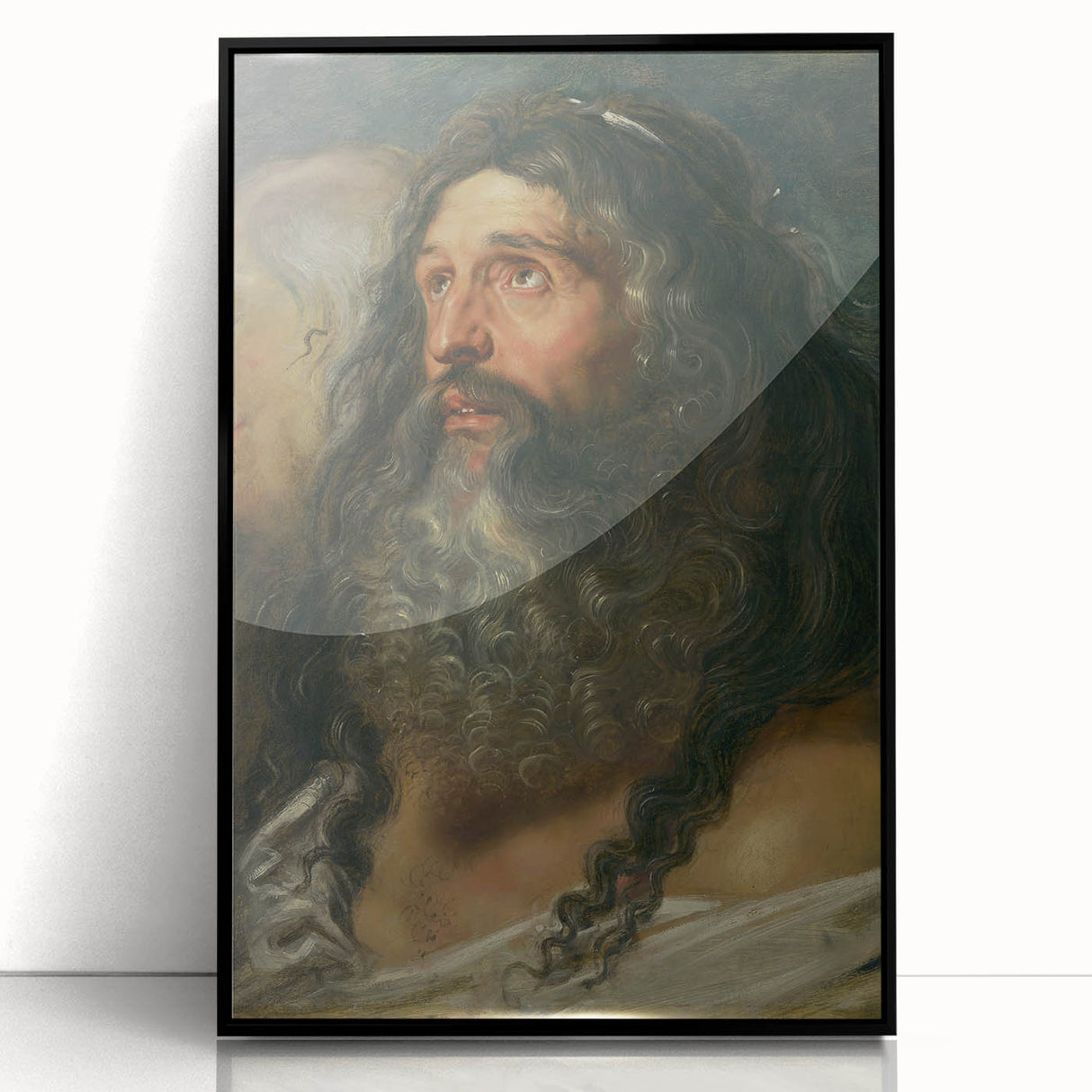 Baroque Portrait of a Bearded Man - Timeless and Historical Wall Art