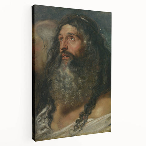 Baroque Portrait of a Bearded Man - Timeless and Historical Wall Art
