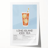 Extra large rolled print featuring a minimalist floral design in muted earth tones, ideal for dining room decor.