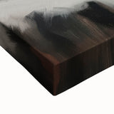 Large art depicting a close-up of various fruits in black and white on stretched canvas, suitable for bedroom wall decor.