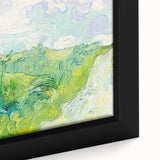 Green Wheat Fields by Van Gogh: Lush Impressionist Landscape Wall Art