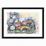 Vibrant Still Life with Jug - Modern Wall Art in Playful Colors