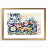 Vibrant Still Life with Jug - Modern Wall Art in Playful Colors