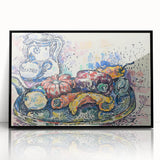 Vibrant Still Life with Jug - Modern Wall Art in Playful Colors