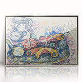 Vibrant Still Life with Jug - Modern Wall Art in Playful Colors