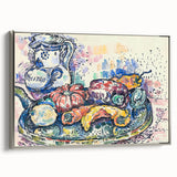 Vibrant Still Life with Jug - Modern Wall Art in Playful Colors