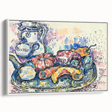 Vibrant Still Life with Jug - Modern Wall Art in Playful Colors