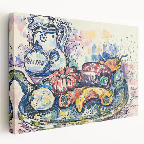 Vibrant Still Life with Jug - Modern Wall Art in Playful Colors