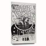 Jefferson Airplane Retro Wall Art – Vintage 1960s Psychedelic Print