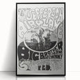 Jefferson Airplane Retro Wall Art – Vintage 1960s Psychedelic Print