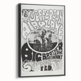 Jefferson Airplane Retro Wall Art – Vintage 1960s Psychedelic Print