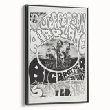 Jefferson Airplane Retro Wall Art – Vintage 1960s Psychedelic Print