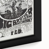 Jefferson Airplane Retro Wall Art – Vintage 1960s Psychedelic Print