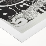 Jefferson Airplane Retro Wall Art – Vintage 1960s Psychedelic Print