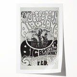 Jefferson Airplane Retro Wall Art – Vintage 1960s Psychedelic Print