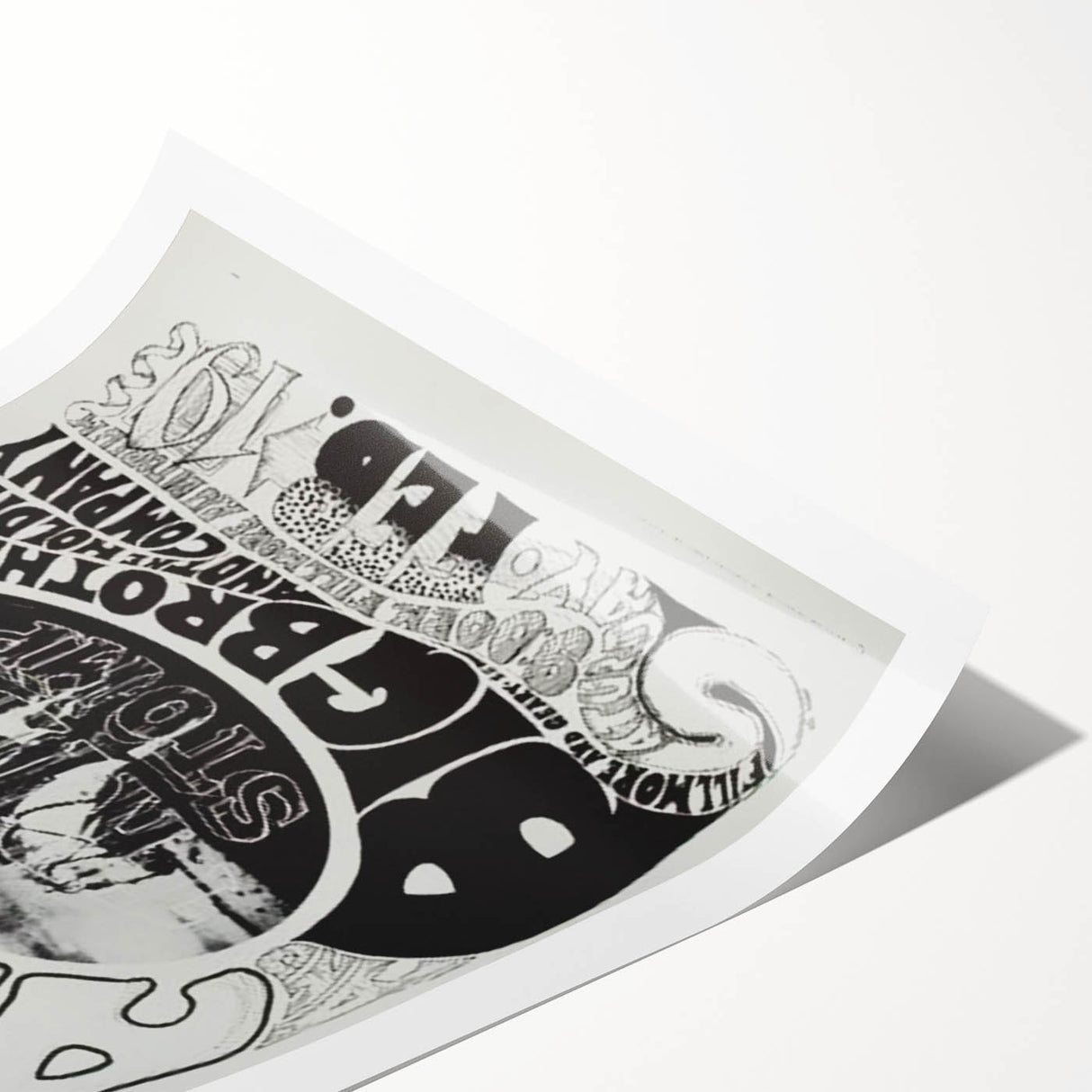 Jefferson Airplane Retro Wall Art – Vintage 1960s Psychedelic Print
