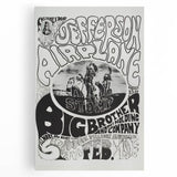 Jefferson Airplane Retro Wall Art – Vintage 1960s Psychedelic Print