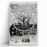 Jefferson Airplane Retro Wall Art – Vintage 1960s Psychedelic Print
