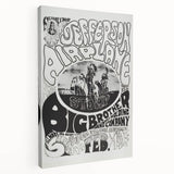 Jefferson Airplane Retro Wall Art – Vintage 1960s Psychedelic Print