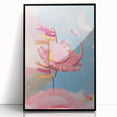 Magical Pink Elephant Art for Kids - Nursery Wall Art