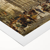 Brussels Grand Place by Christiaan Dommershuijzen - Romanticism Art