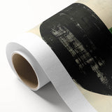 Contemporary Dining Art Pieces – Bold Black and Green Geometry