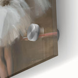 Vibrant abstract figurative acrylic artwork on glass, showcasing bold colors and intricate details, ideal for modern home decor and artistic expression.