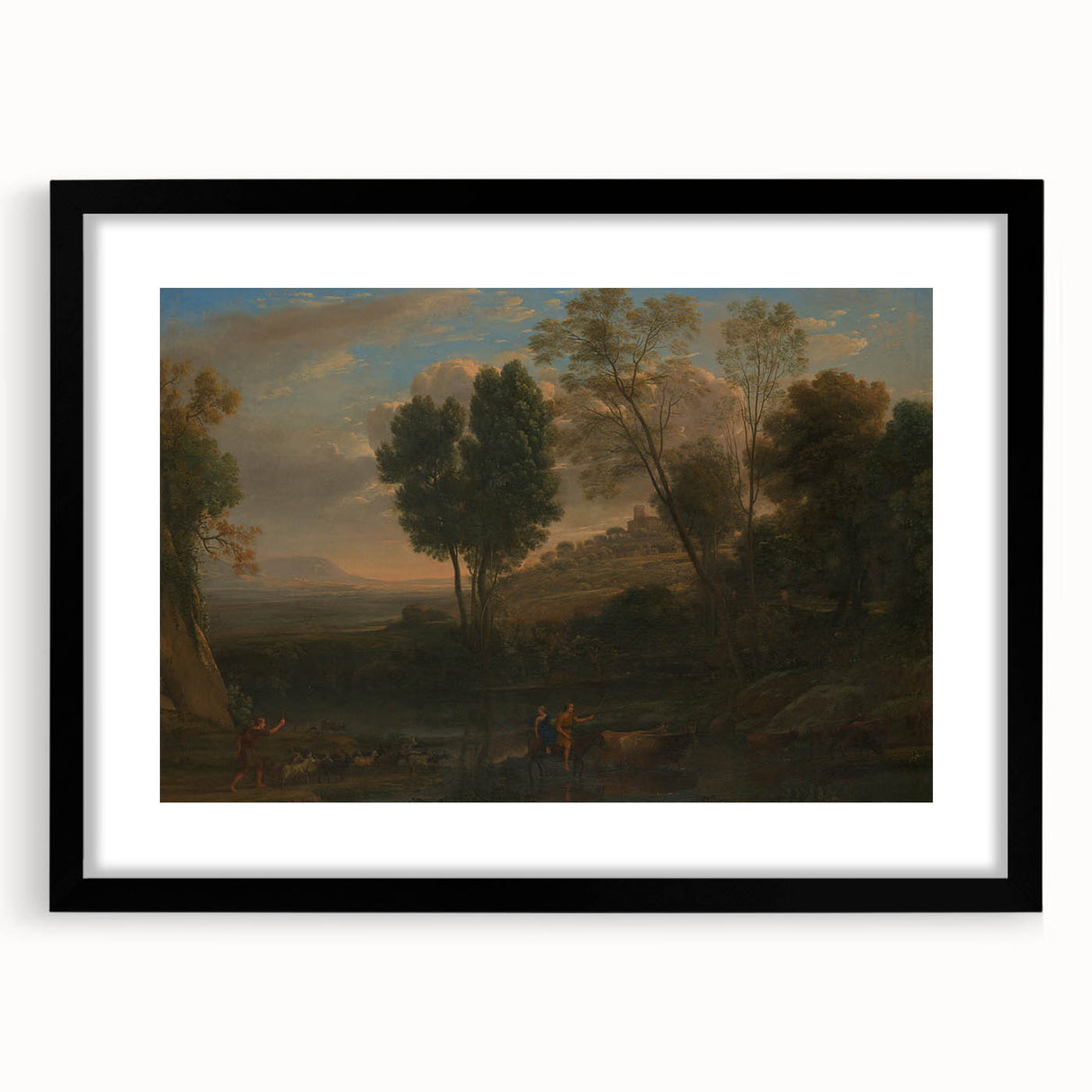 Baroque Pastoral Landscape - Classic and Historical Wall Art