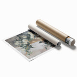 Extra large rolled print featuring an array of vibrant fruits in a realistic style.