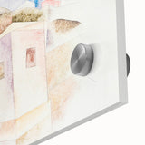 Abstract Bermuda Landscape - Soft Modern Wall Art in Pastel Hues