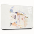 Abstract Bermuda Landscape - Soft Modern Wall Art in Pastel Hues
