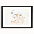 Abstract Bermuda Landscape - Soft Modern Wall Art in Pastel Hues