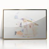 Abstract Bermuda Landscape - Soft Modern Wall Art in Pastel Hues