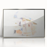 Abstract Bermuda Landscape - Soft Modern Wall Art in Pastel Hues