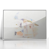 Abstract Bermuda Landscape - Soft Modern Wall Art in Pastel Hues