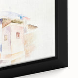 Abstract Bermuda Landscape - Soft Modern Wall Art in Pastel Hues