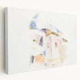 Abstract Bermuda Landscape - Soft Modern Wall Art in Pastel Hues