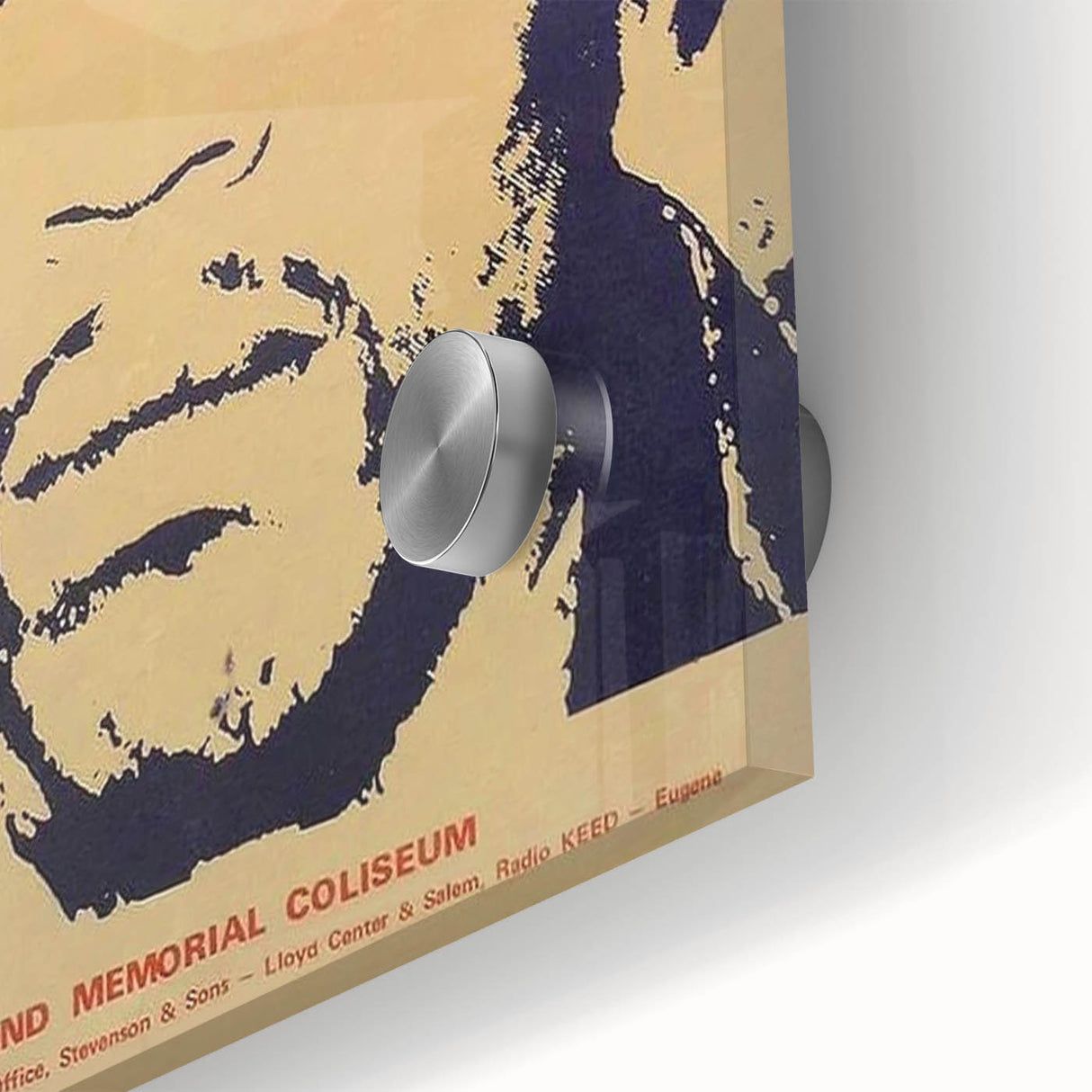 Jimi Hendrix Retro Wall Art – Vintage Portland Concert Print