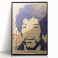 Jimi Hendrix Retro Wall Art – Vintage Portland Concert Print
