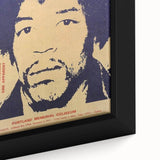 Jimi Hendrix Retro Wall Art – Vintage Portland Concert Print
