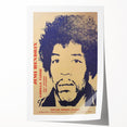 Jimi Hendrix Retro Wall Art – Vintage Portland Concert Print
