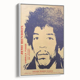 Jimi Hendrix Retro Wall Art – Vintage Portland Concert Print