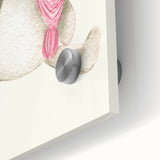 Cute Plush Unicorn Art for Kids - Nursery Wall Art