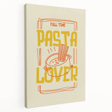 Large canvas print featuring an array of colorful dishes, ideal for kitchen wall art.