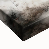 Romantic Typography Art Print - "Together They Loved" Canvas