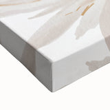 Floral Typography Art Print – Inspirational Quote on Canvas