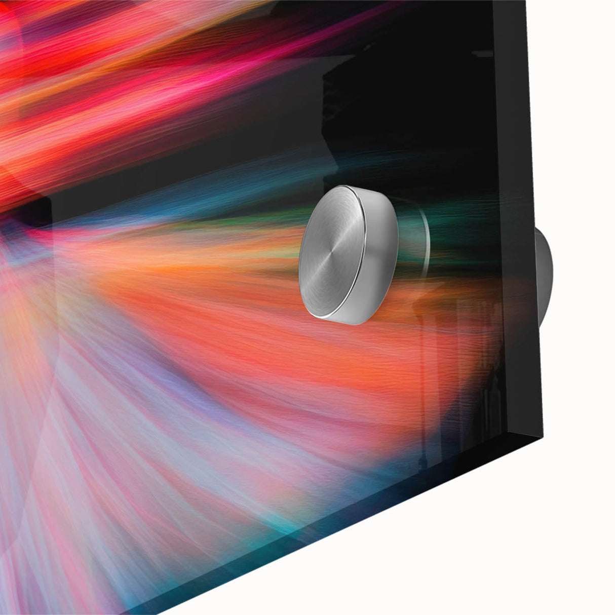 Spinning Spectrum – Colorful Emotive Abstract Figure Wall Art