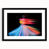 Spinning Spectrum – Colorful Emotive Abstract Figure Wall Art