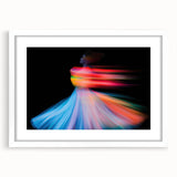 Spinning Spectrum – Colorful Emotive Abstract Figure Wall Art